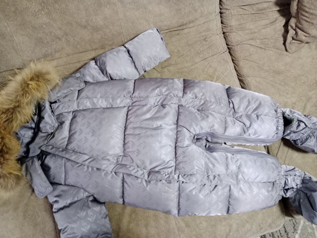 Детский зимний комбинезон