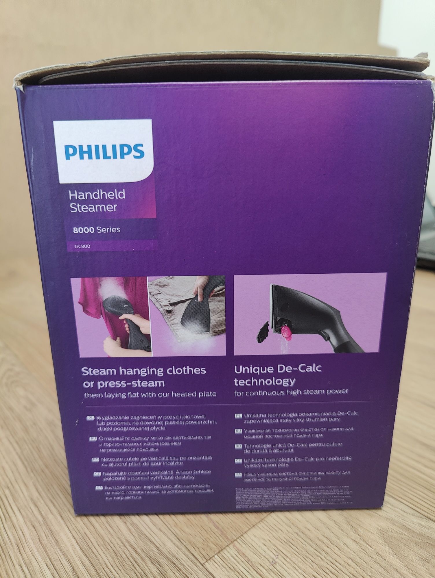 Отпариватель Philips GC800 новый