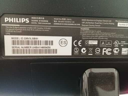 монитор philips 226v3lsb/01