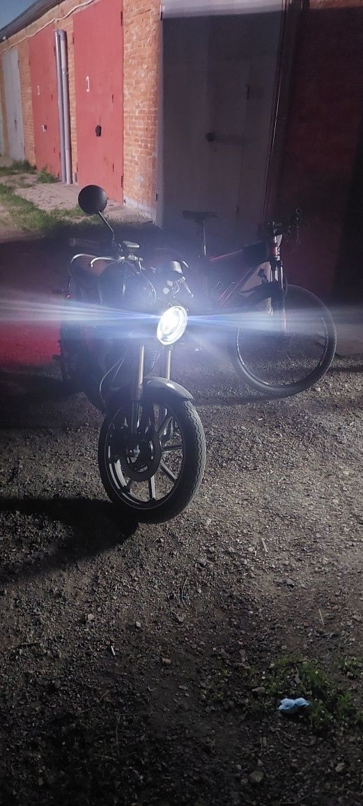 Электромотоцикл super soco tc