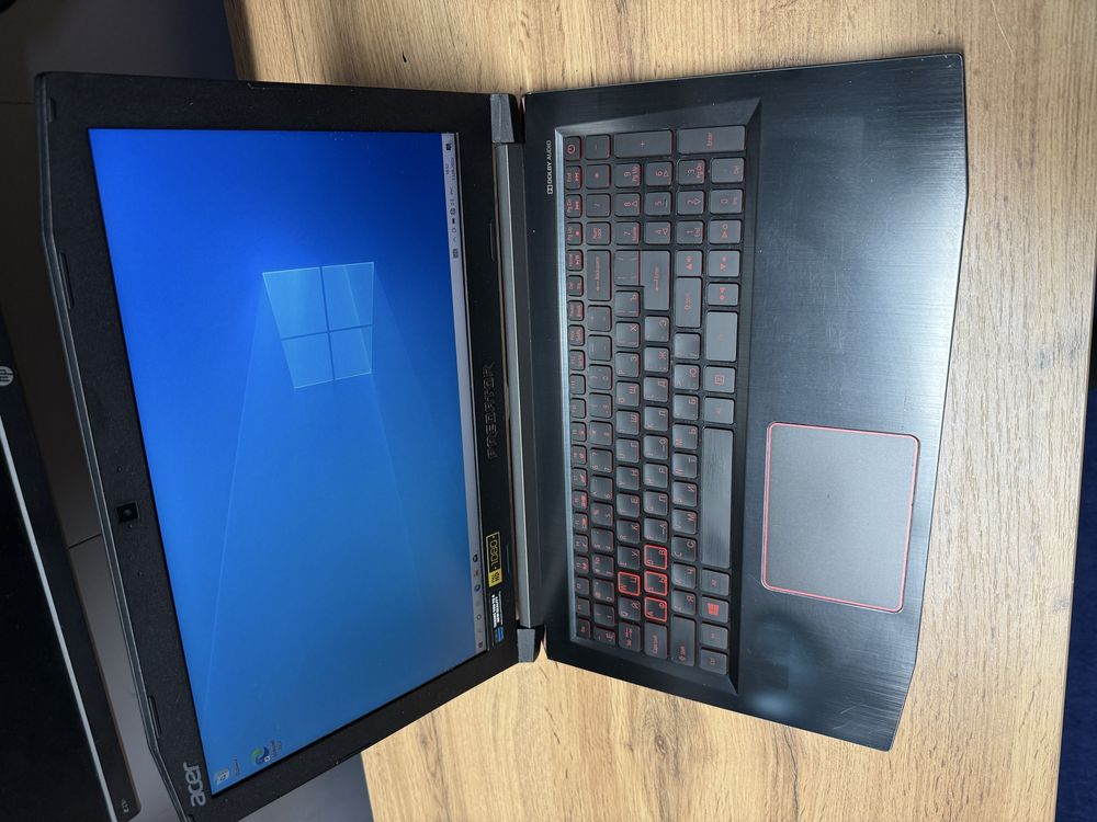 Игровой ноутбук Acer PREDATOR / core i7 / GTX 1060