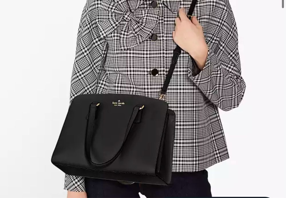 Сумка Satchel, Kate Spade New York , кожа,  новая