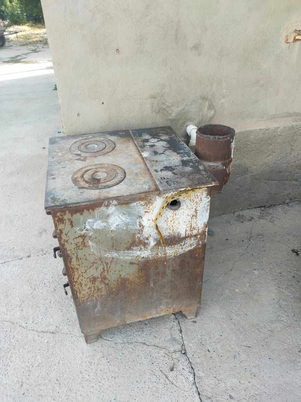 Печка чугун для дома и теплица
