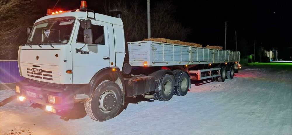 Услуги полуприцеп длиномер грузоперевозки