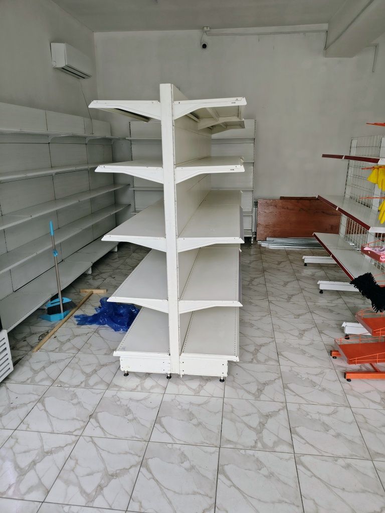 Стелажи бу двойной и одинарний