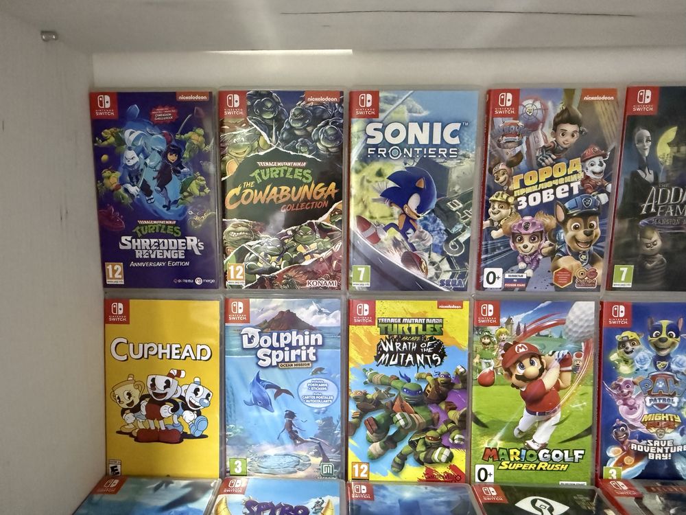 Игры на Nintendo Switch картриджи чехлы боксы nintendo картридж Xbox