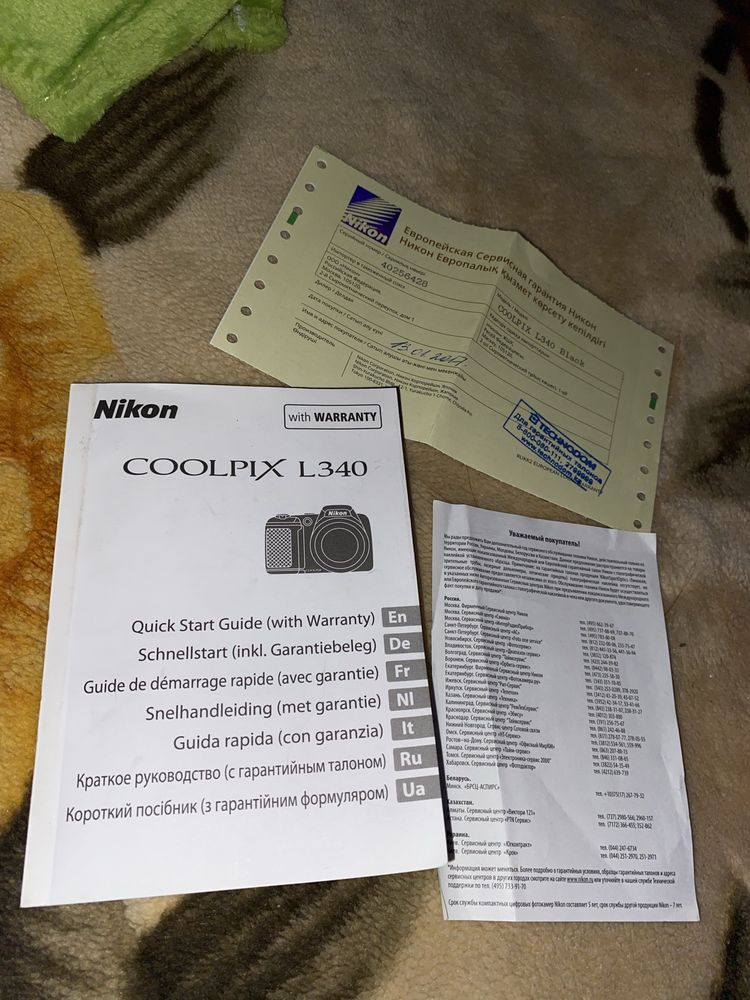 Фотоаппарат Nikon coolplx L340