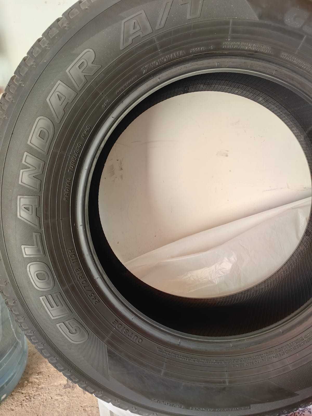 Шины всесезонные Yokohama Geolander  245 70 R18