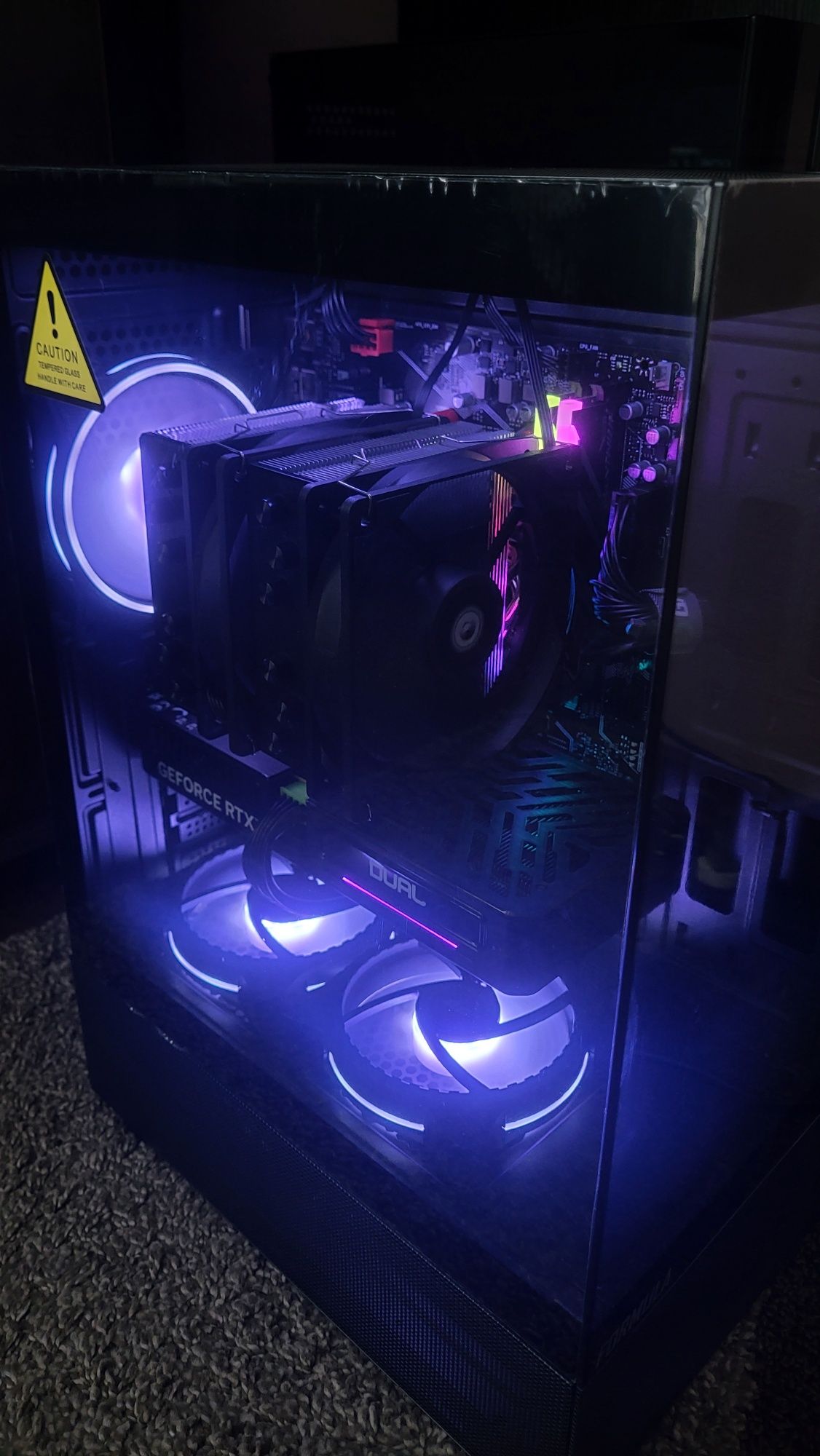 Новый системный блок игровой пк Ryzen 7500f RTX 5060Ti ddr5