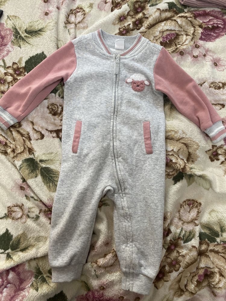 Зимний комбинезон Baby Go + шапка