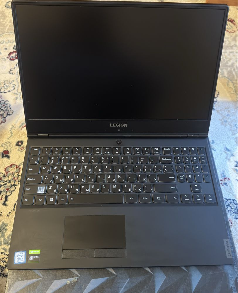 Lenovo legion 5 Y540 i5 9300H/16/SSD1Tb/NVGTX1660Ti 6gb