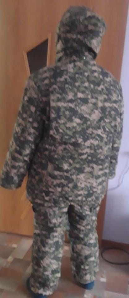 Военный бушлак.Новый качечтвенный шыто хороший.