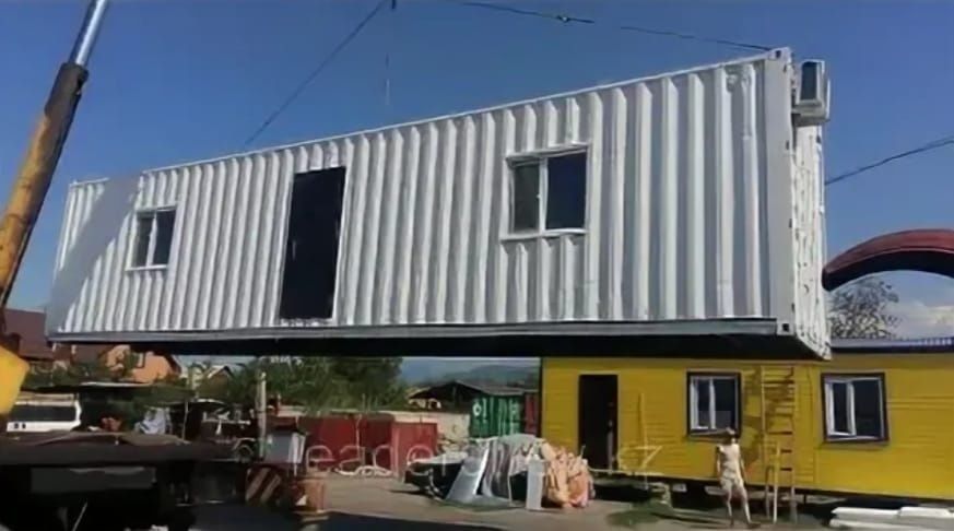 жилой контейнер , утепленный контейнер,  бытовка