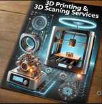 3D-печать, 3D-сканирование и Восстановление пластиковых деталей