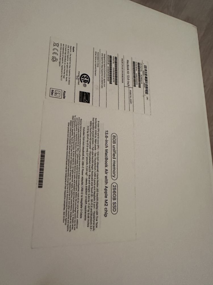 Apple MacBook air m2 m1 как новый 8/256 также есть m2