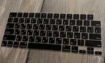 Накладка кириллица на клавиатуру для apple MacBook