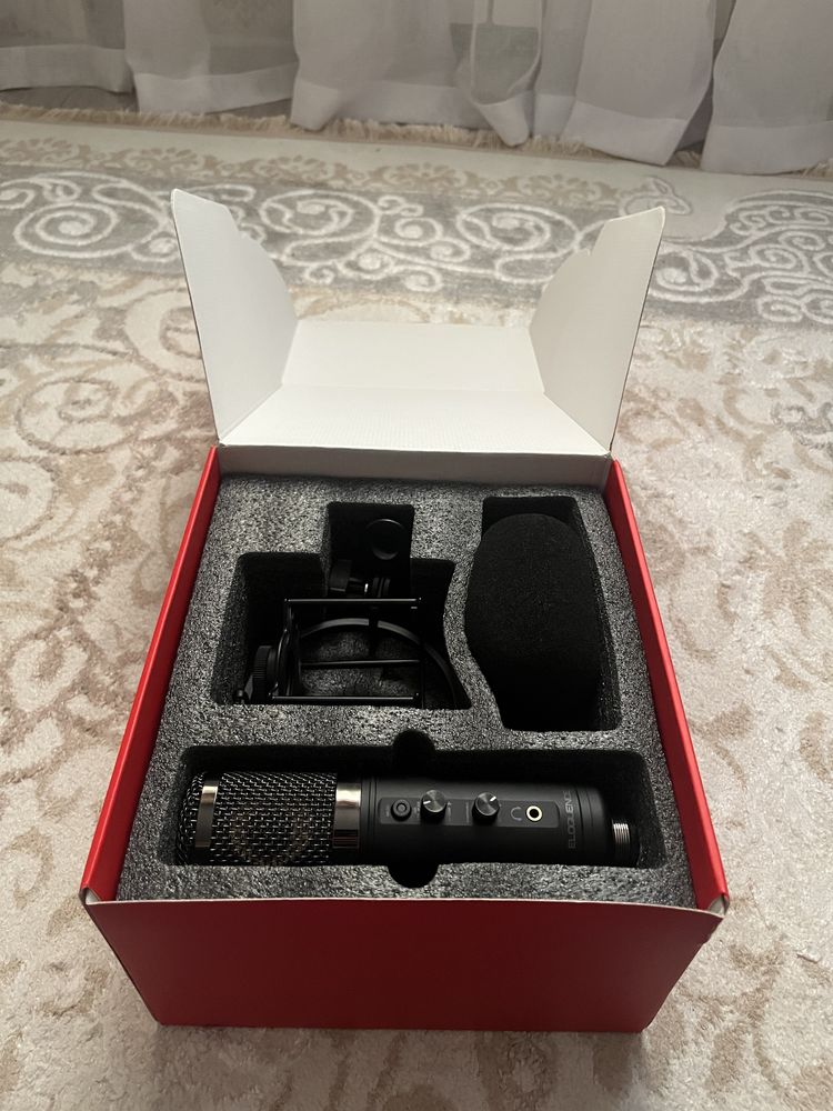 USB микрофон Ritmix RDM-260 USB Black ELOQUENCE