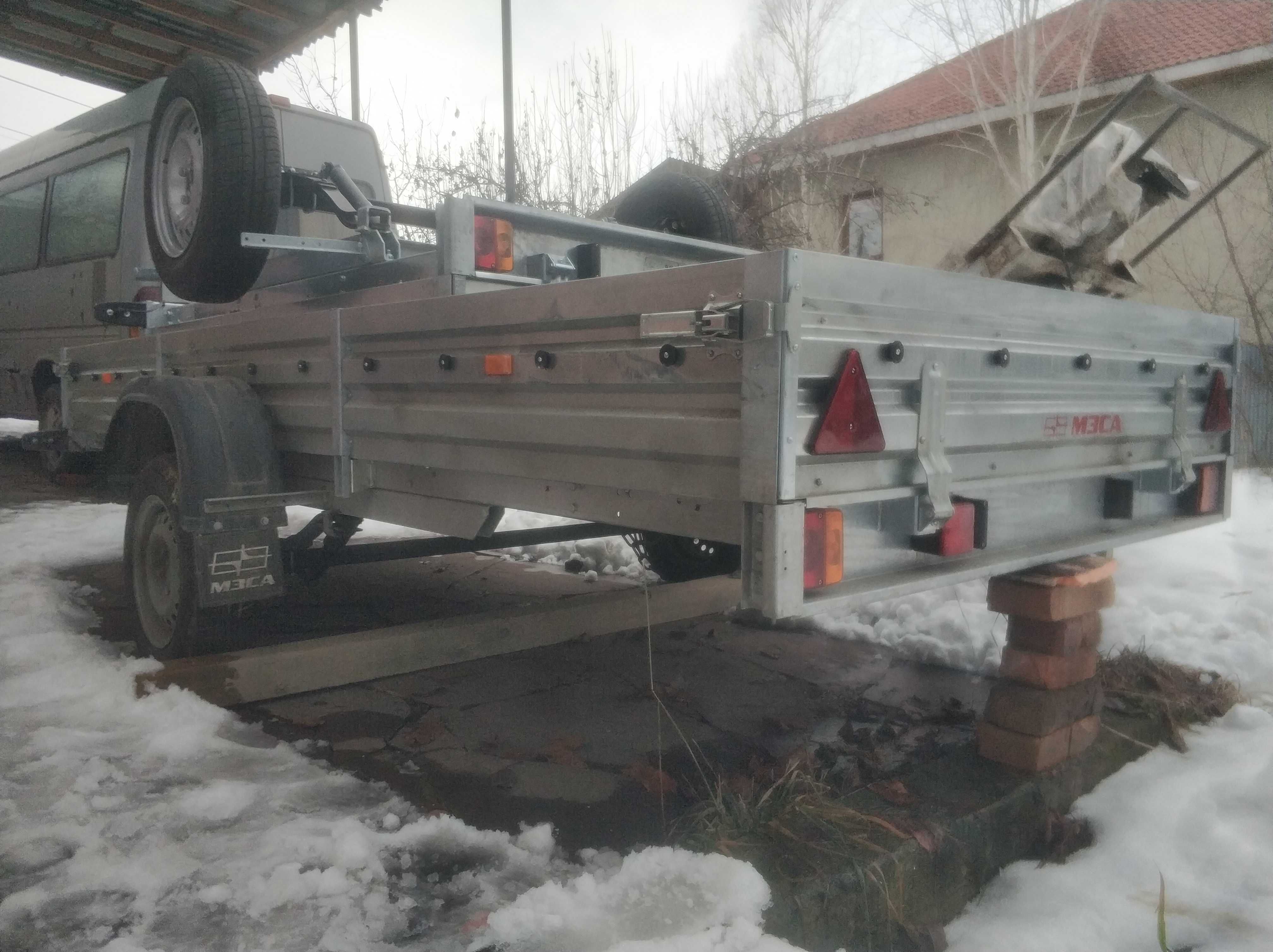 Прицеп МЗСА 81771 новый, большой 151х350см. Категория Б. В Алматы.