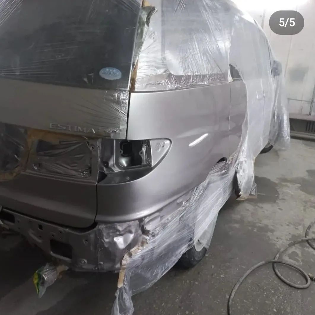 Кузовной ремонт,Покраска автомобиля в профессиональной покрасочной кам