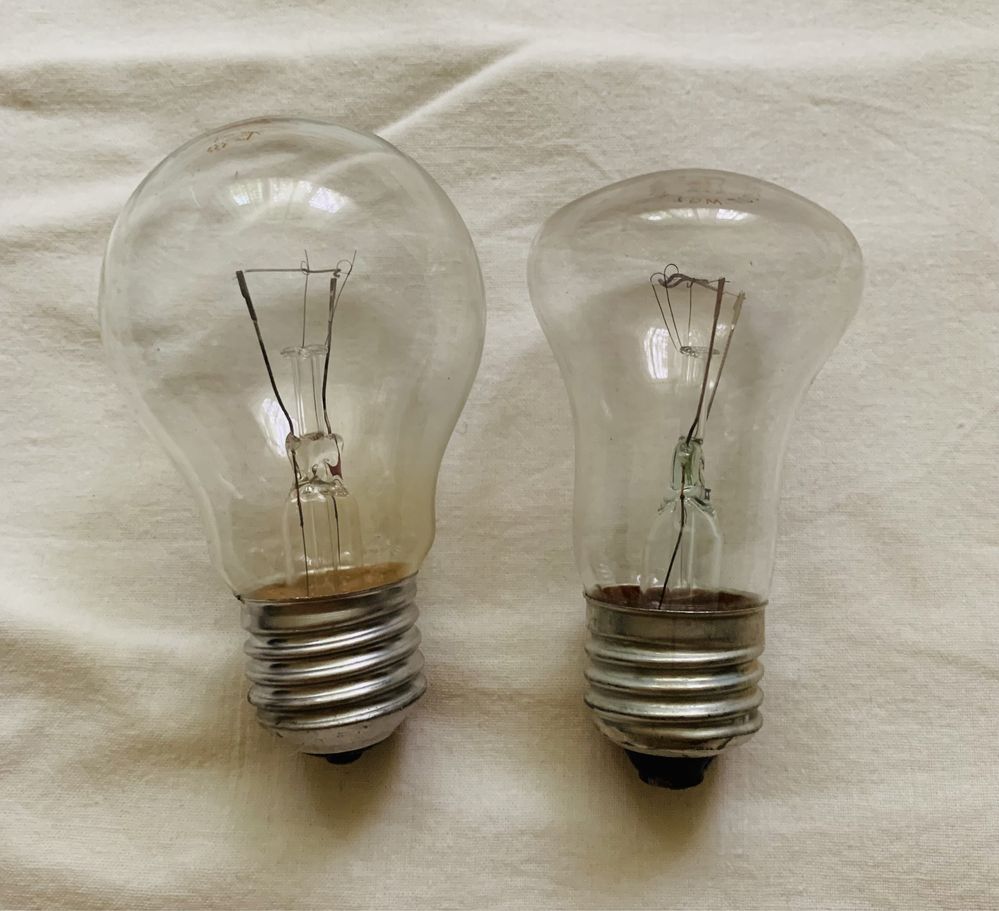 Лампы накаливания, 9 штук, 40 w