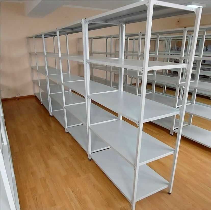 Архивные стеллажи, полочный металлический стеллаж для склада asps