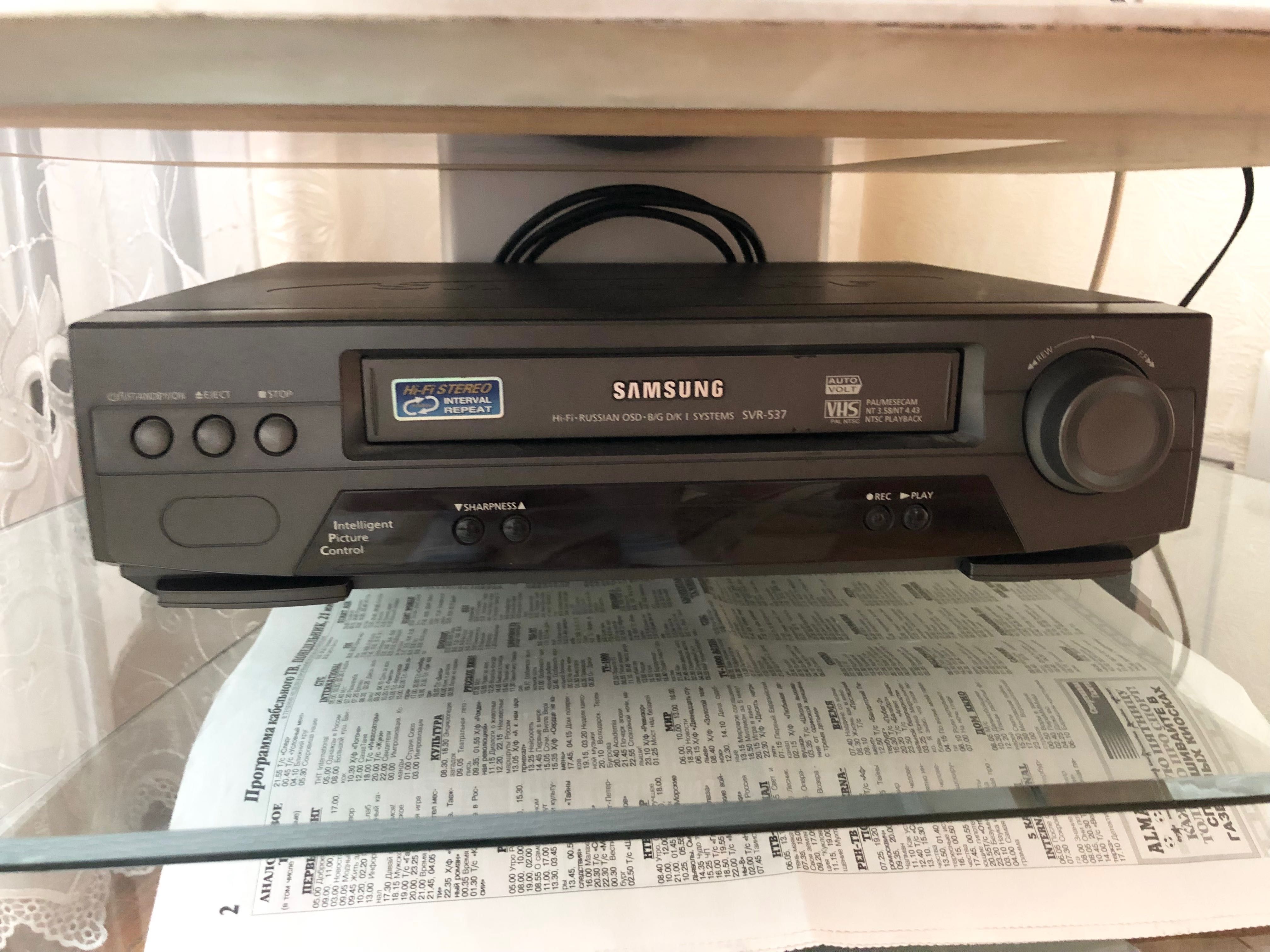 Продам Видеомагнитофон Samsung б/у
