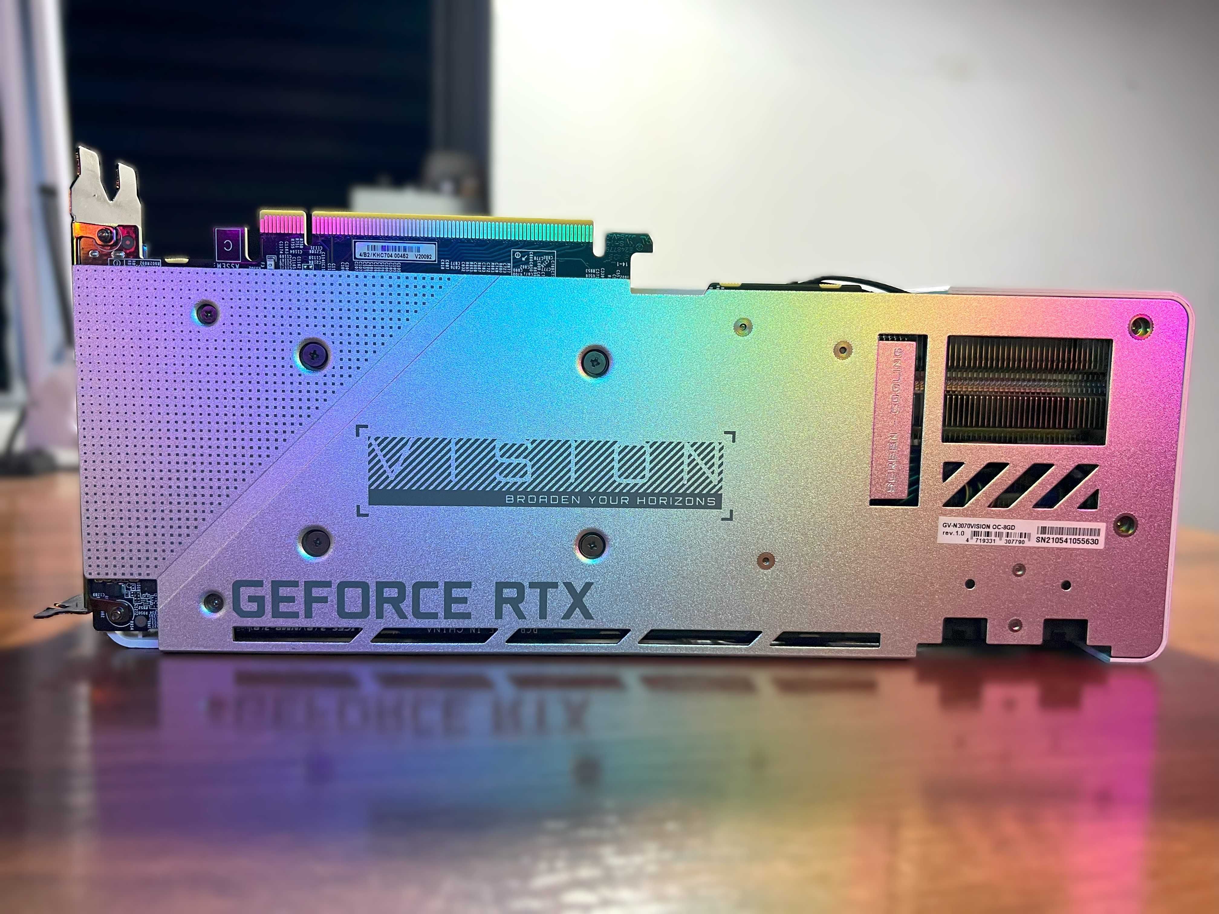 Видеокарта Gigabyte RTX 3070 Vision OC