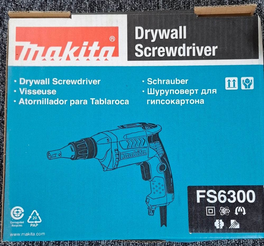 Шуруповерт makita  для гипсакартона