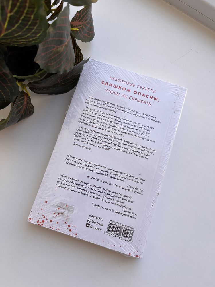 Книга «все твои грязные секреты»