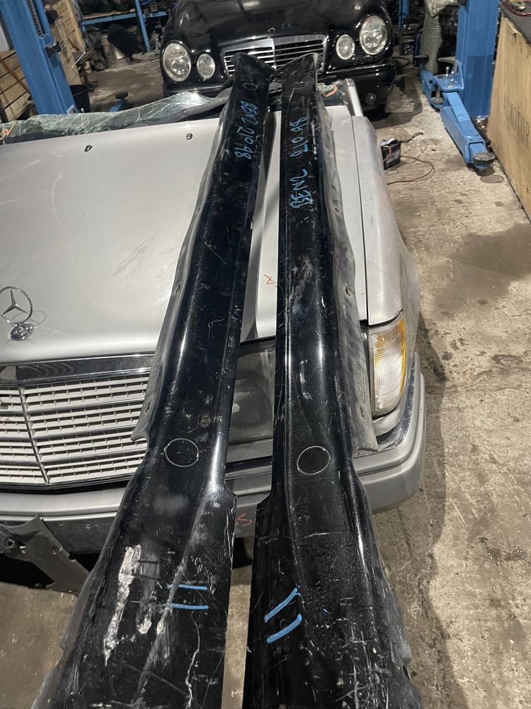 W210 AMG бампер в круг передние задние и пароги до рестайлинг