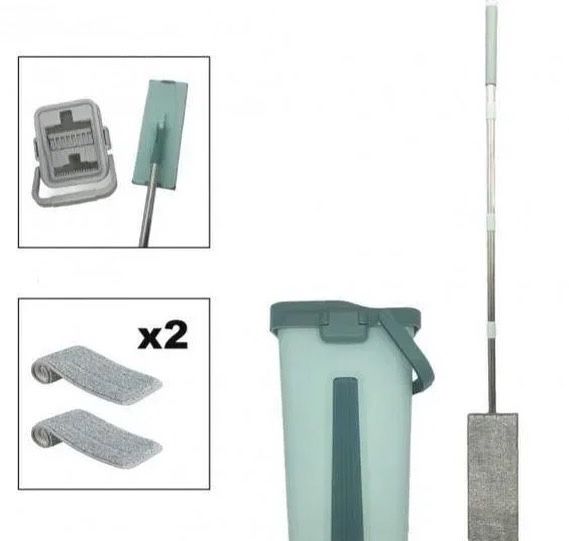 Швабра Easy Mop с ведром с самоочищением