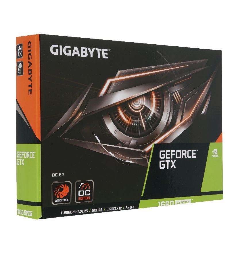 Видеокарта GIGABYTE GeForce GTX 1660 Super OC GV-N166SOC-6GD 6Gb