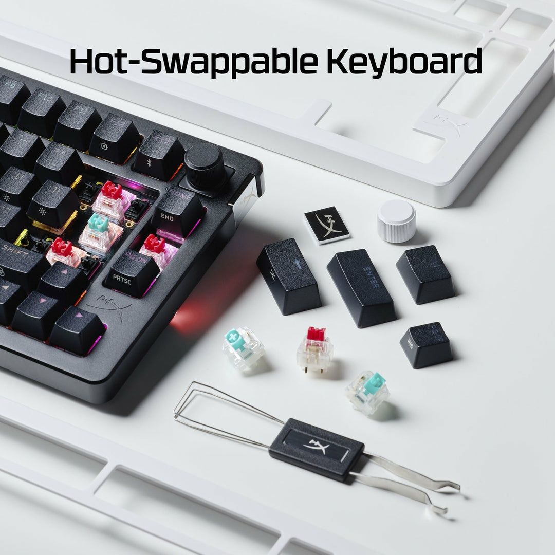 hyperx alloy rise 75 wireless клавиатура игровая