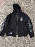 Zip hoodie hrome hearts Xl