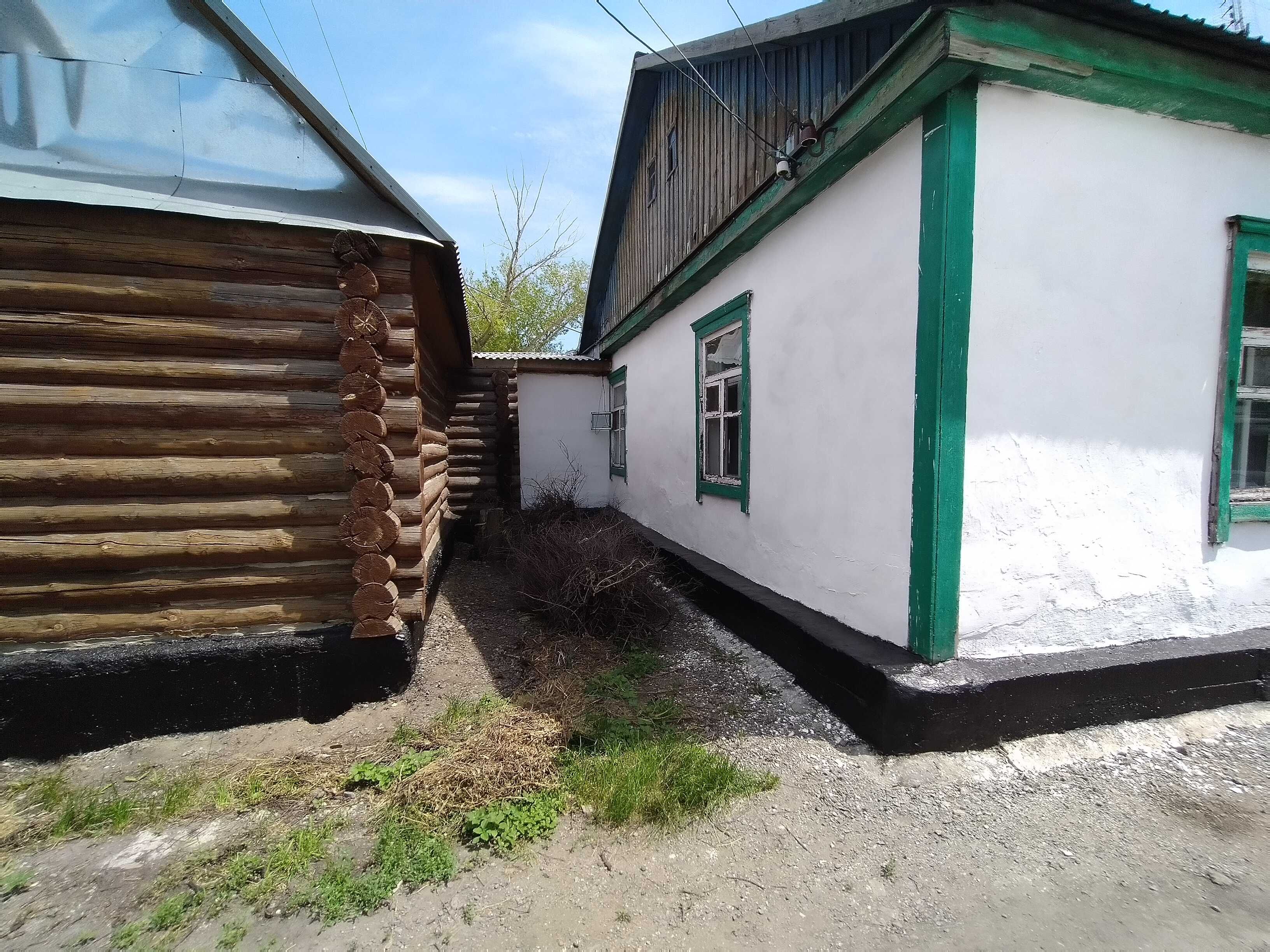 Продается баня сруб + дом