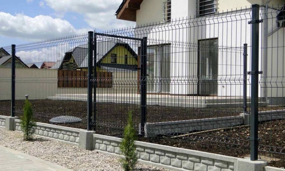Забор из 3d сетки