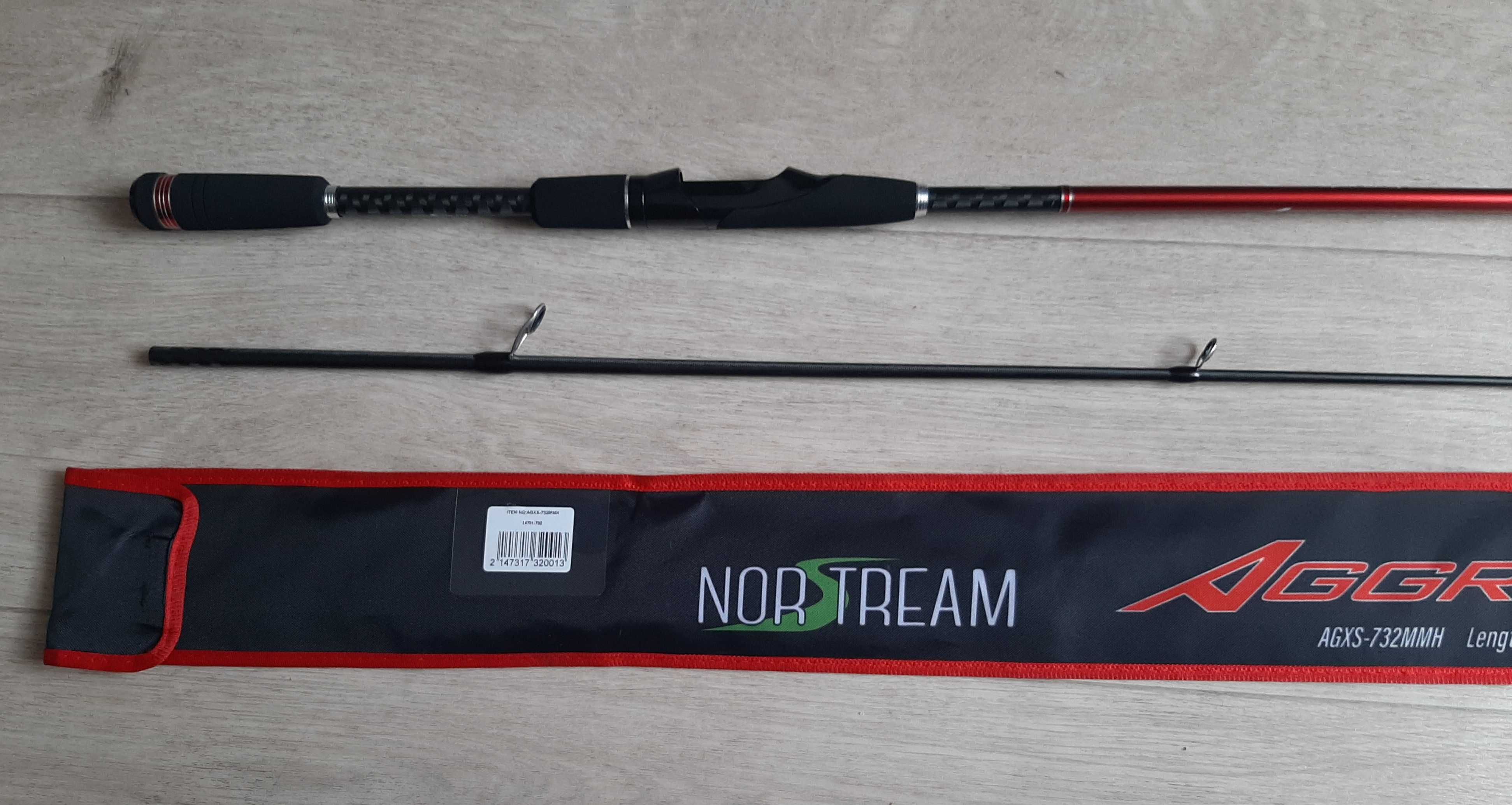 спиннинг Norstream Aggressor 732MMH тест 7 - 23 г