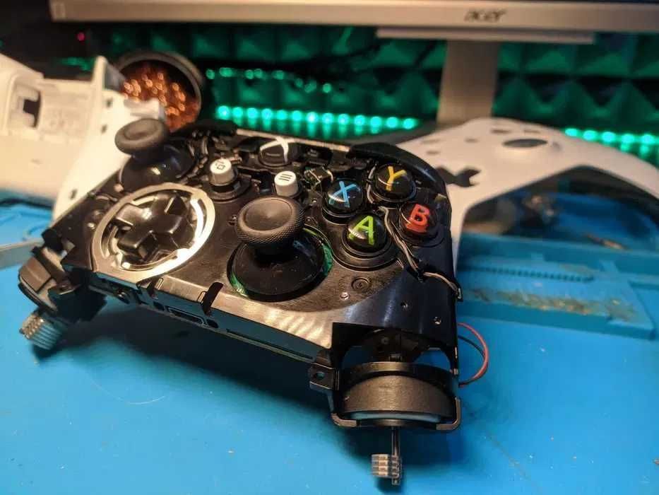 ремонт джойстиков ПС5 PS5 PS4 Xbox с гарантией оригинальные запчасти
