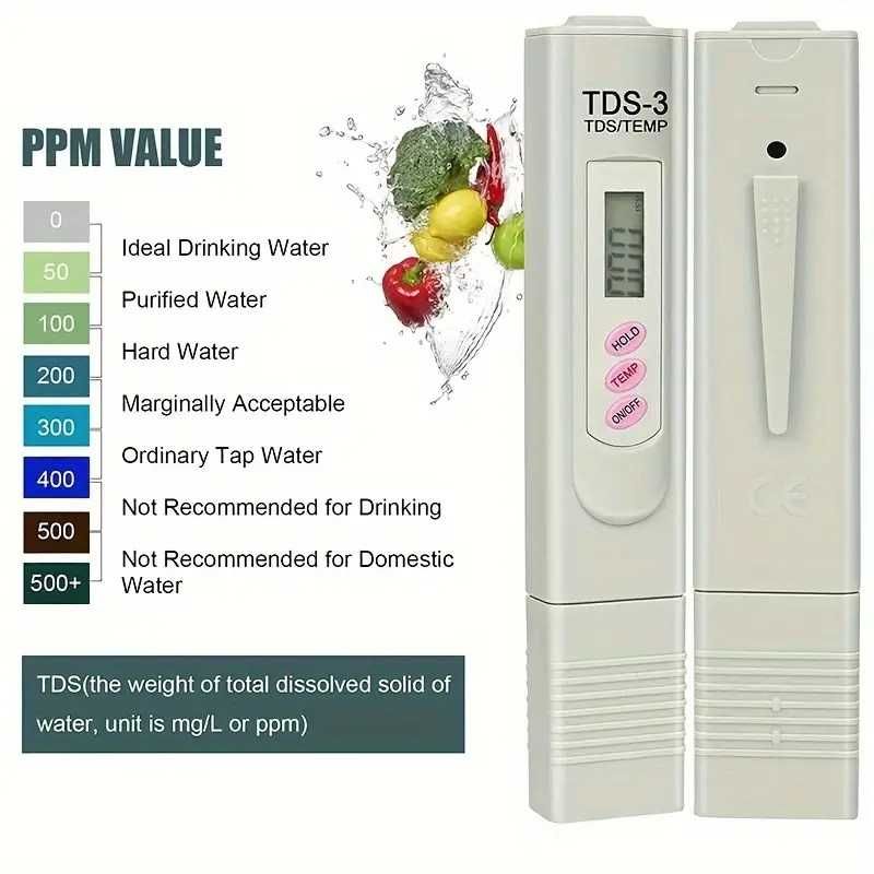 Измеритель Качества Воды Cloud Prime Tds