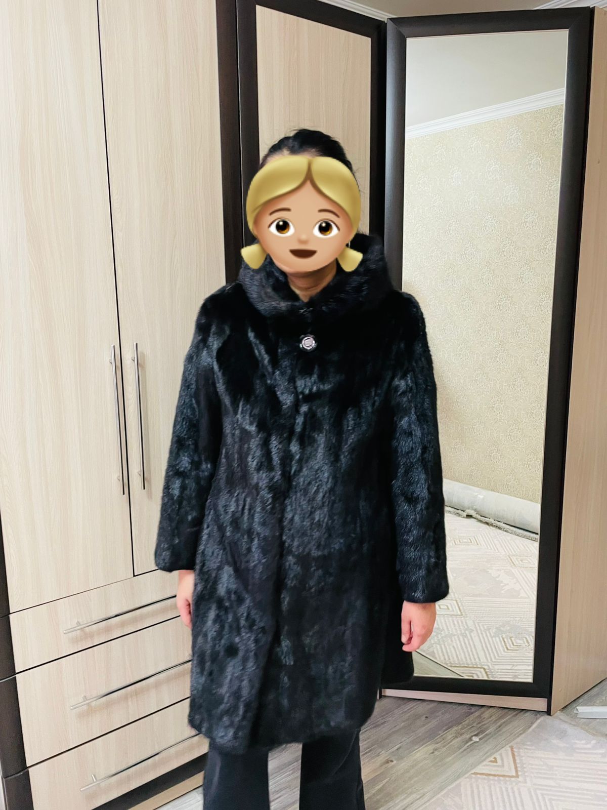 Шуба норковая (трапеция)