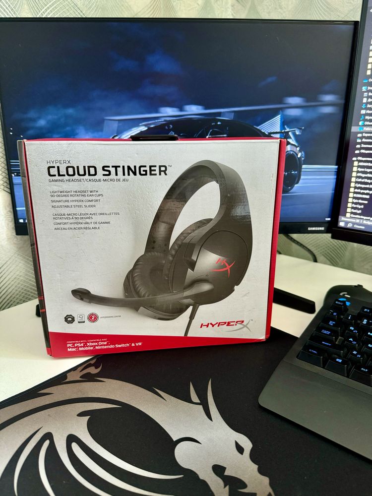 Наушники HyperX cloud stinger