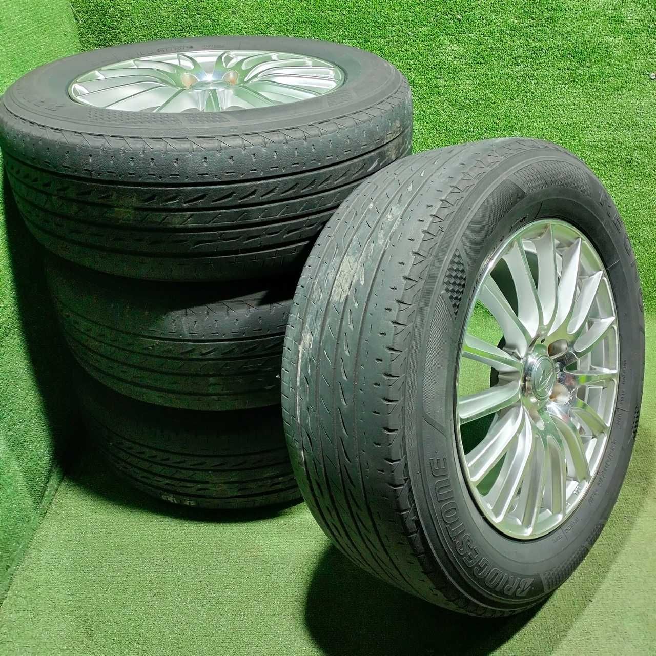 Продам Диски Weds Leonis с Шинами Bridgestoune лето 225/60R16 5/114,3