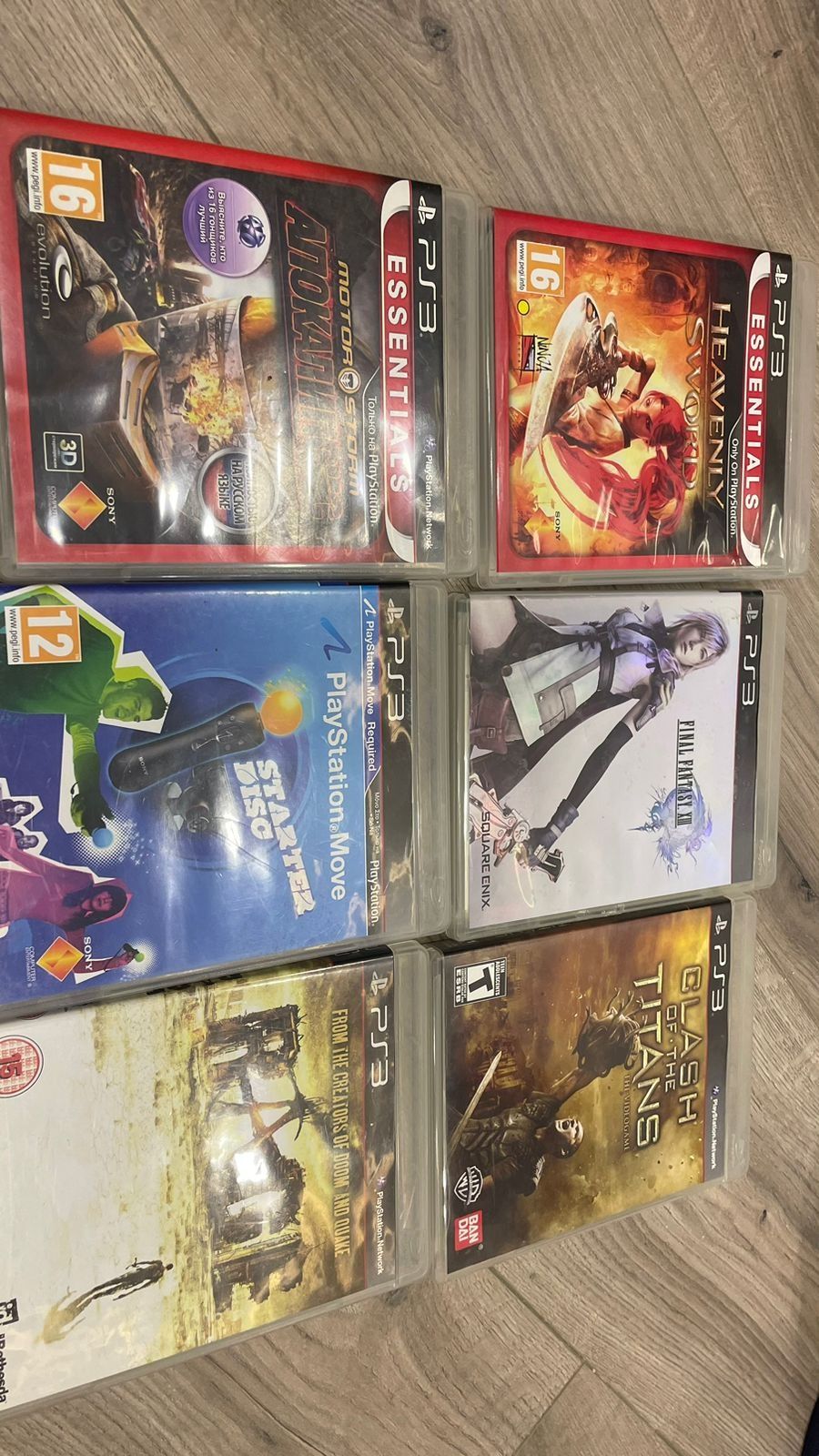 Диски ps3 и xbox one