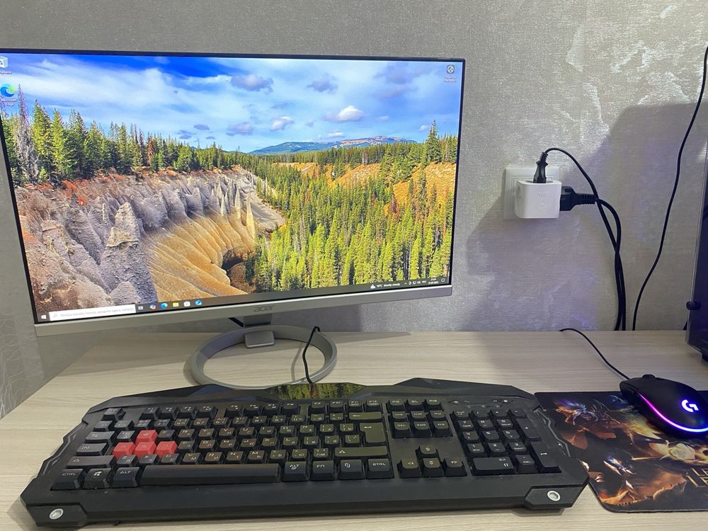 ПК i3-9100F / GTX 1050 Ti / 16 ГБ ОЗУ + Монитор, клава и мышь