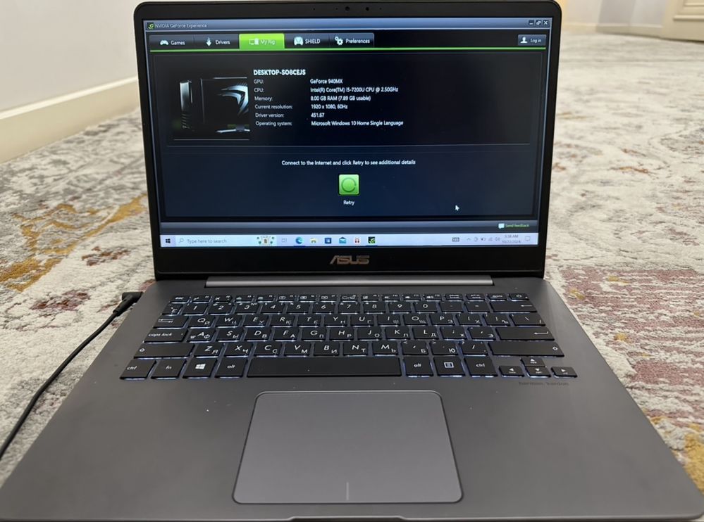 Продам мощный ультрабук от ASUS