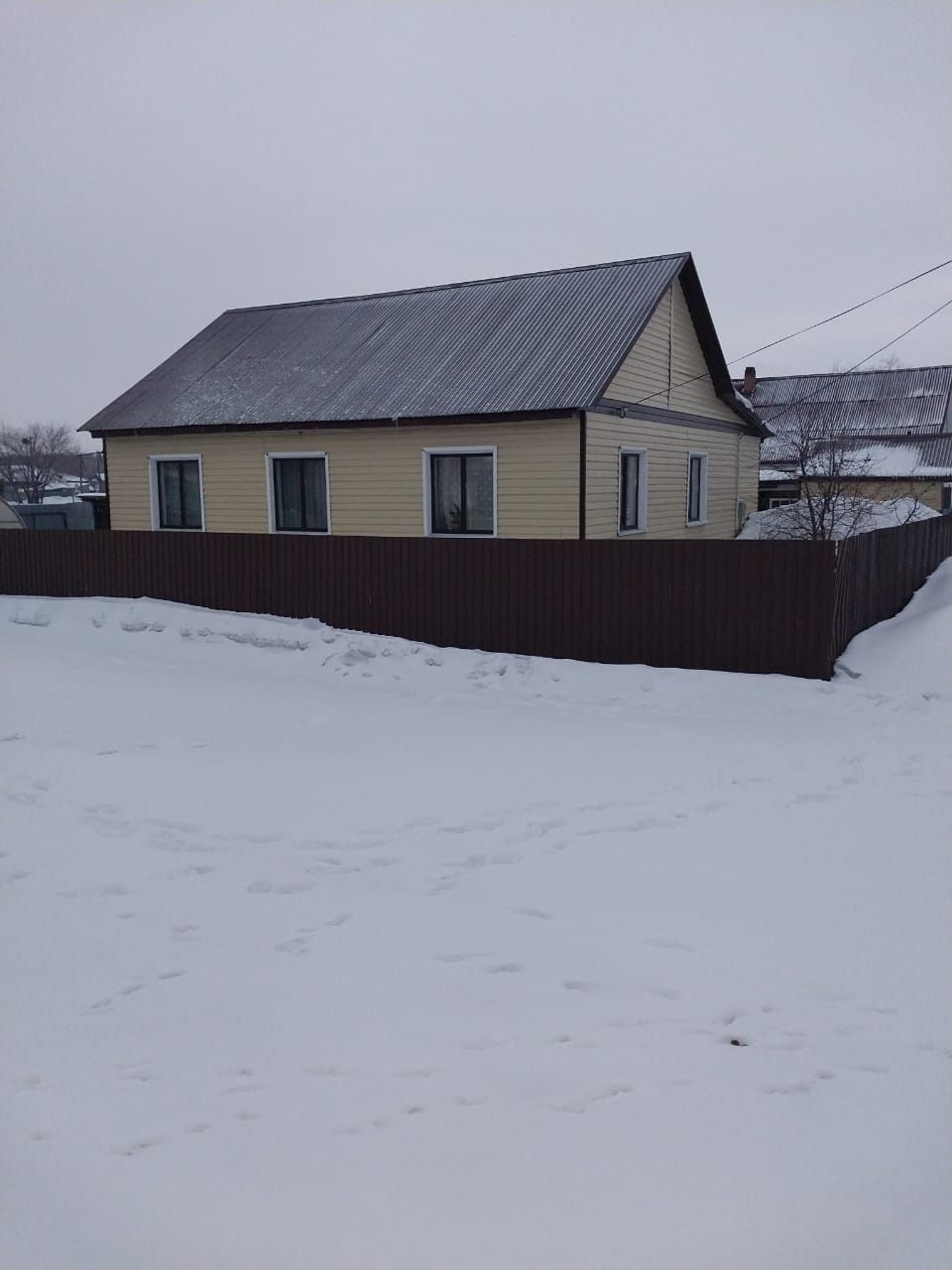 Продам дом  в селе Белом 5 км от города Петропавловска