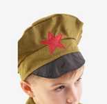 Военная пилотка на 9 мая. Военная фуражка.
