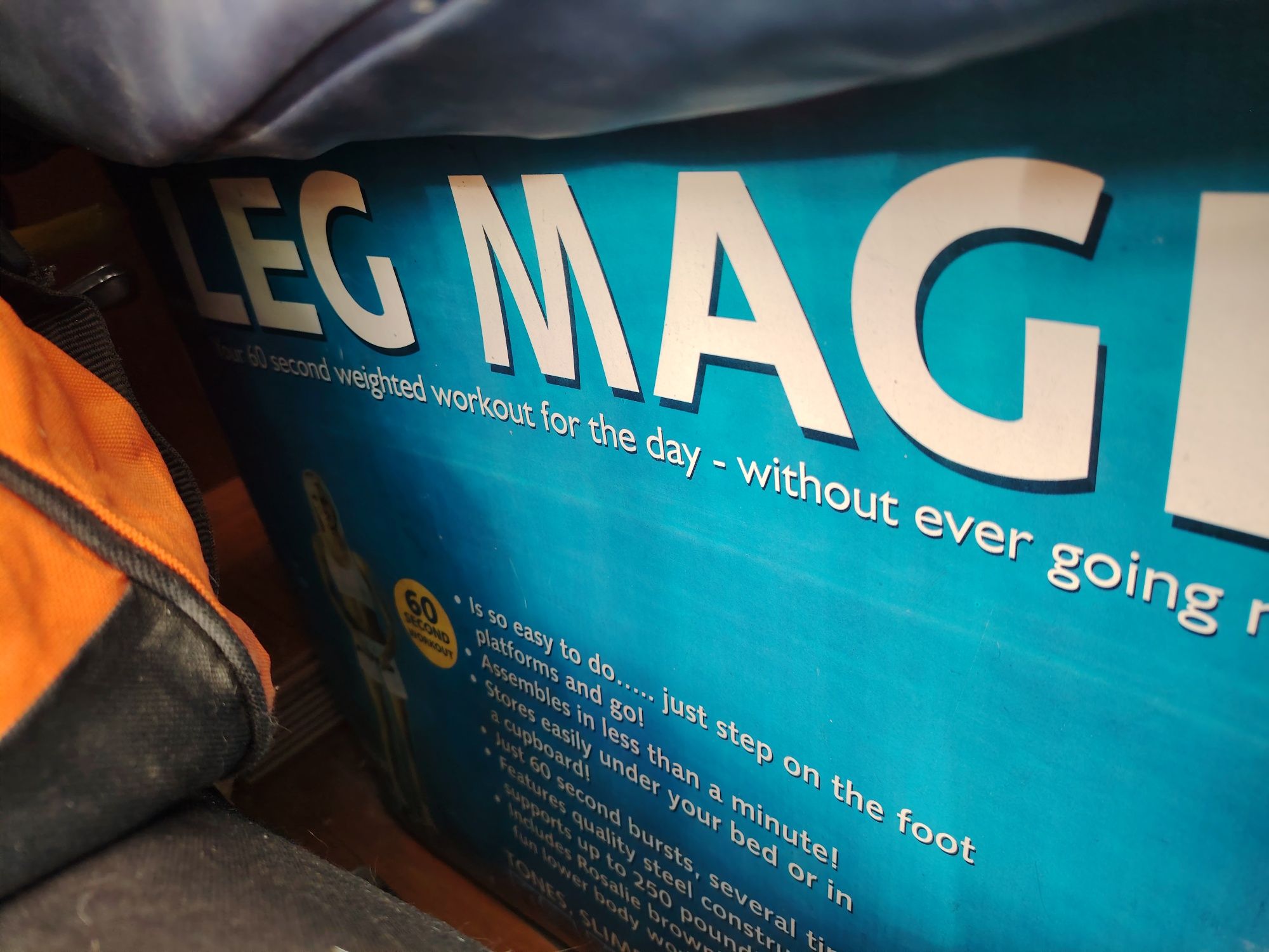 Тренажёры для ног Leg Magik и Степпер.