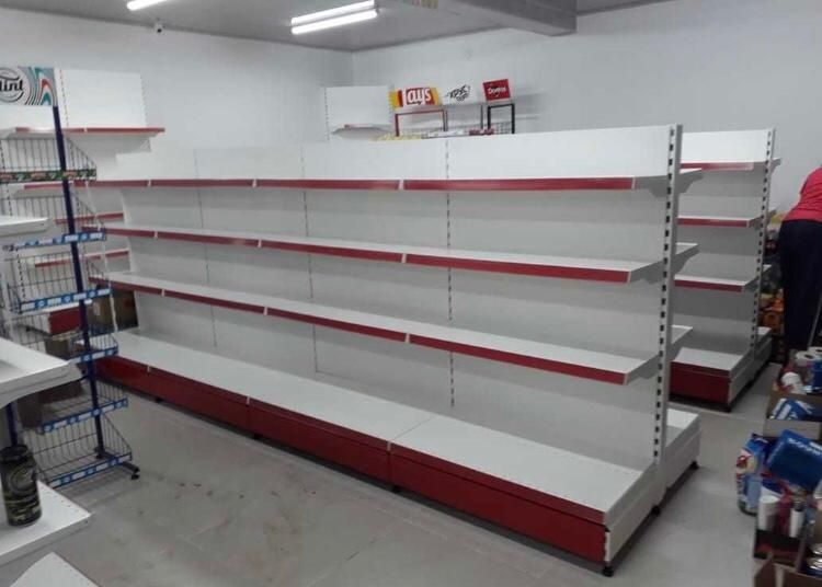 Стеллажи из металла полки прилавки витрины для магазина