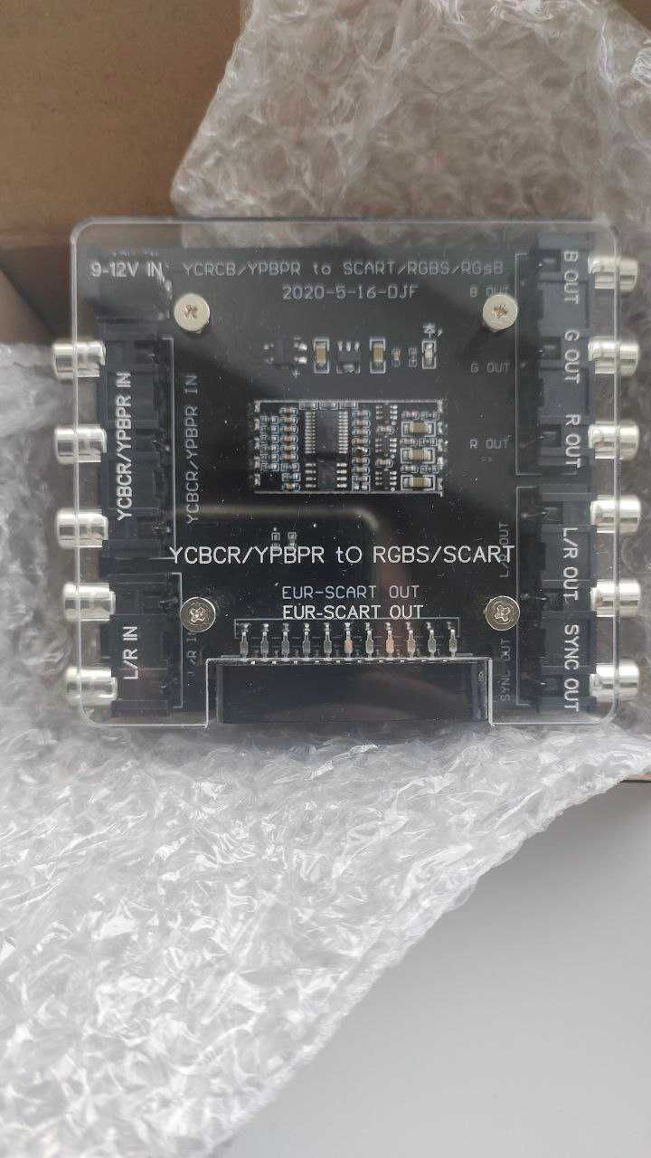 Плата преобразователя YCBCR YPBPR в RGBS SCART